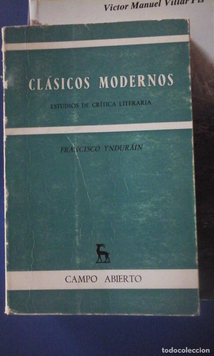 Libros de segunda mano: CL&Aacute;SICOS MODERNOS. Estudios de cr&iacute;tica Literaria (Madrid, 1969)
