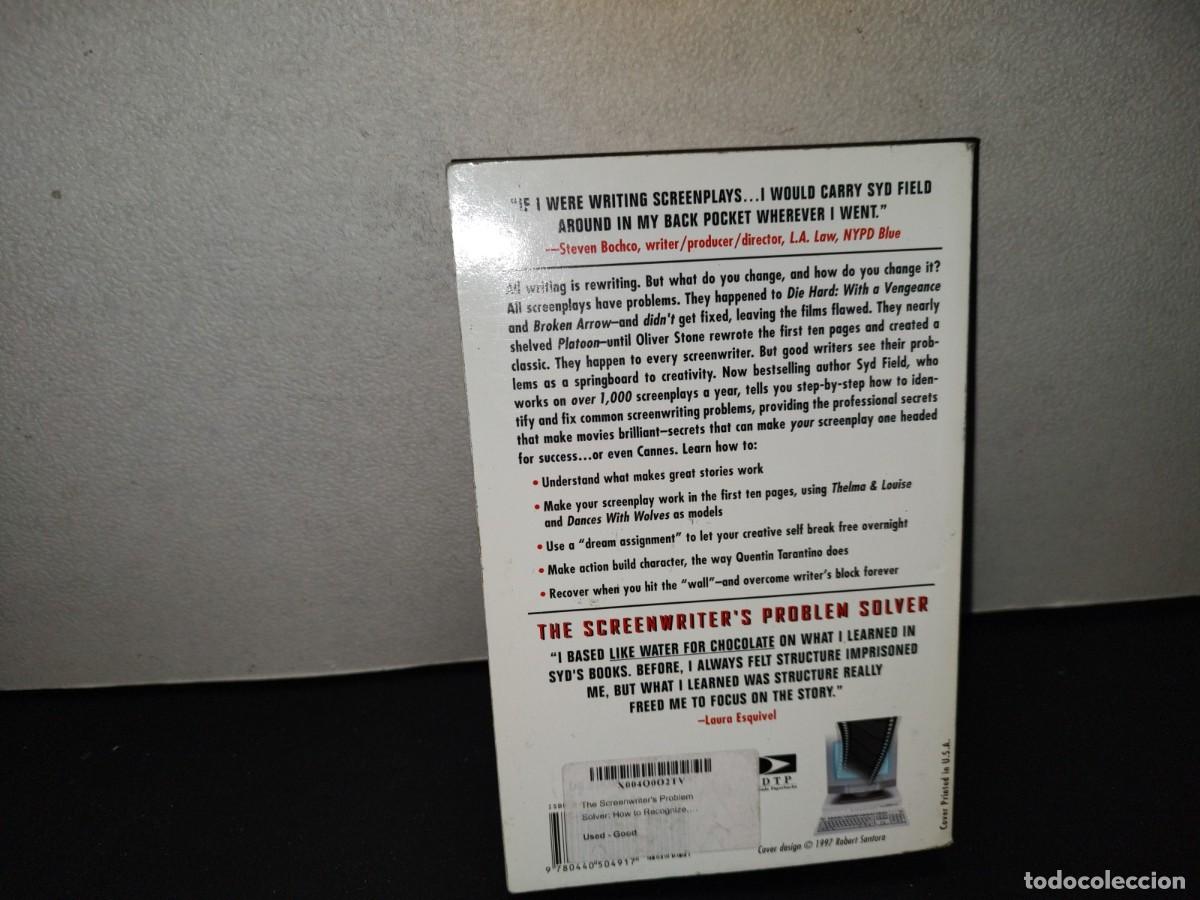 Libros de segunda mano: 220- The Screenwriters Problem Solver. How To Recognize, Identify And Define... - Syd Field - Foto 3