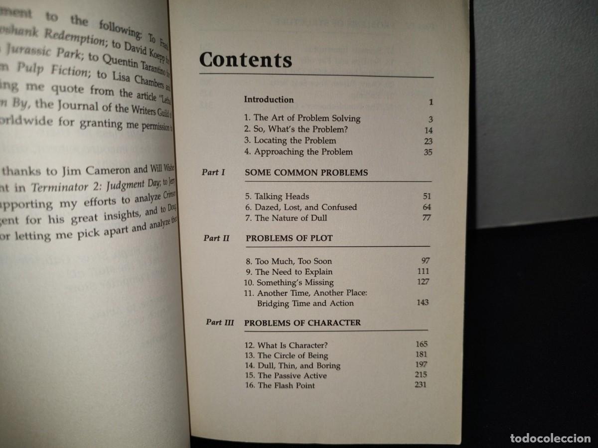 Libros de segunda mano: 220- The Screenwriters Problem Solver. How To Recognize, Identify And Define... - Syd Field - Foto 6