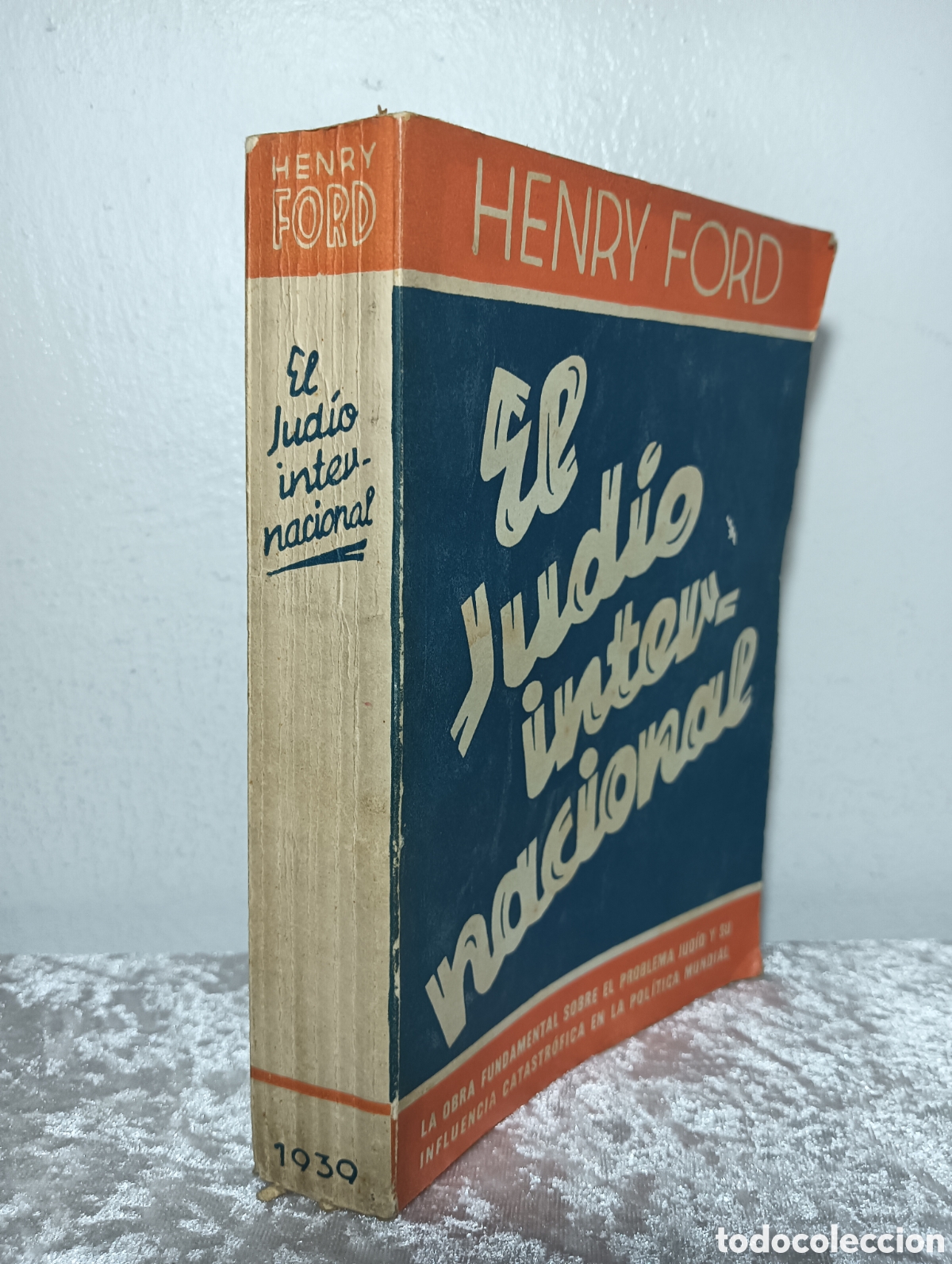 Libros de segunda mano: EL JUD&Iacute;O INTERNACIONAL, HENRY FORD, 1939 - Foto 2