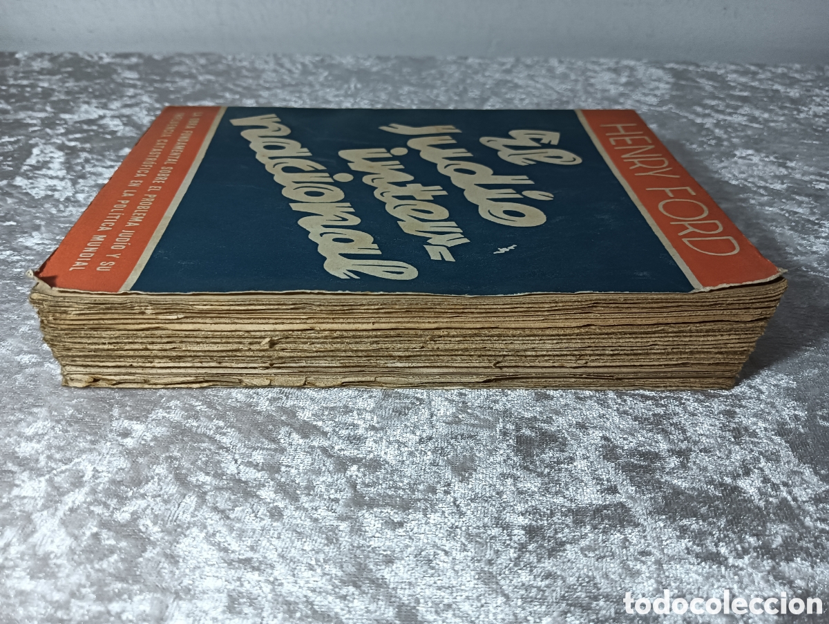 Libros de segunda mano: EL JUD&Iacute;O INTERNACIONAL, HENRY FORD, 1939 - Foto 6