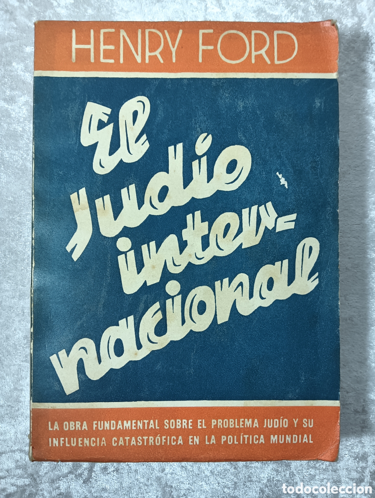 Libros de segunda mano: EL JUD&Iacute;O INTERNACIONAL, HENRY FORD, 1939 - Foto 1