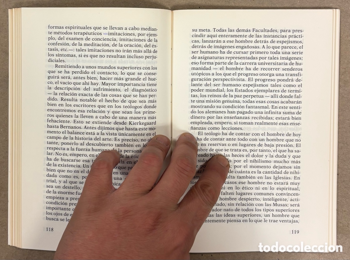 Libros de segunda mano: LA EMBOSCADA. ERNST J&Uuml;NGER. TUSQUETS EDITORES 1988 (1&ordf; EDICI&Oacute;N) - Foto 5