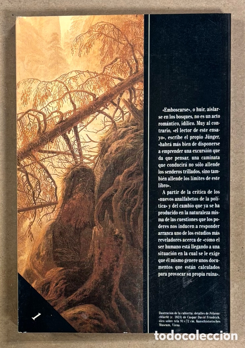 Libros de segunda mano: LA EMBOSCADA. ERNST J&Uuml;NGER. TUSQUETS EDITORES 1988 (1&ordf; EDICI&Oacute;N) - Foto 6