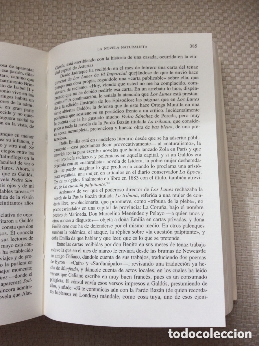 Libros de segunda mano: VIDA DE GALDOS. PEDRO ORTIZ-ARMENGOL - Foto 4