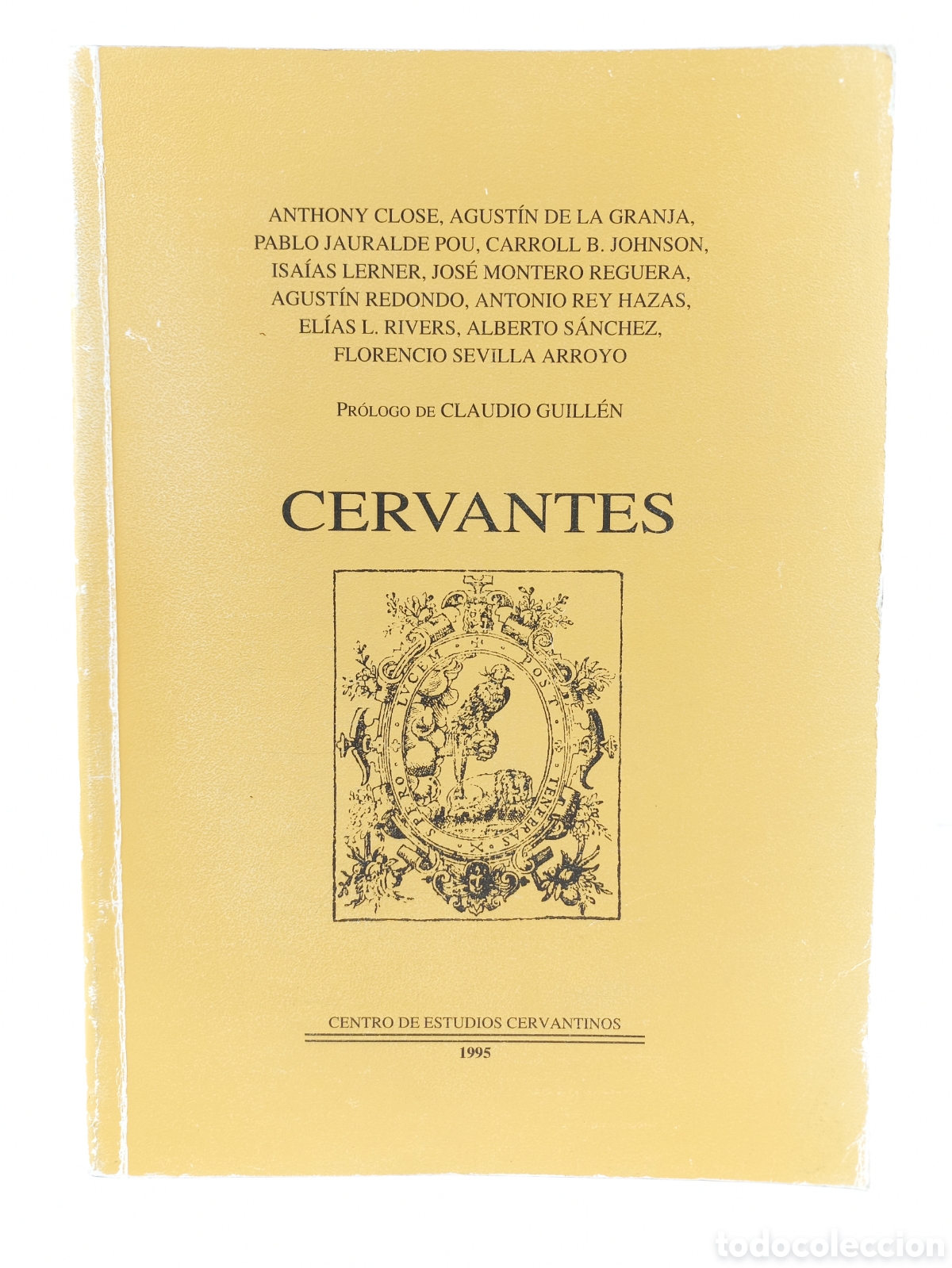 Libros de segunda mano: Cervantes. VVAA. Centro de Estudios Cervantinos, 1995.