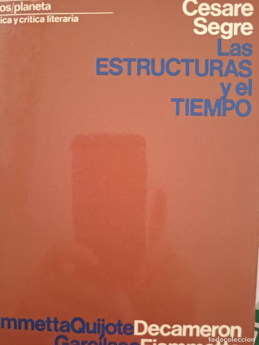 Libros de segunda mano: las estructuras y el tiempo Cesare Segre