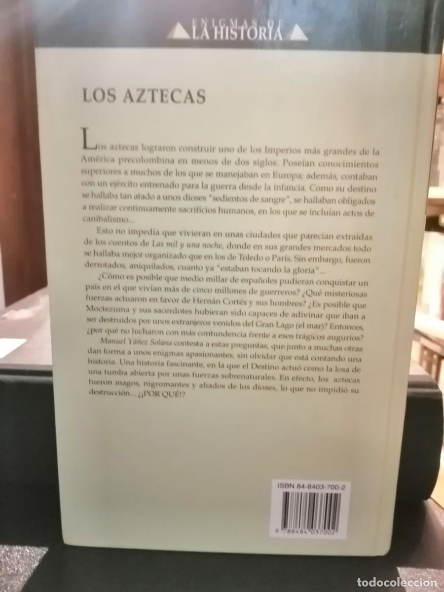 Libros de segunda mano: Los aztecas (Enigmas de la Historia) - Foto 2