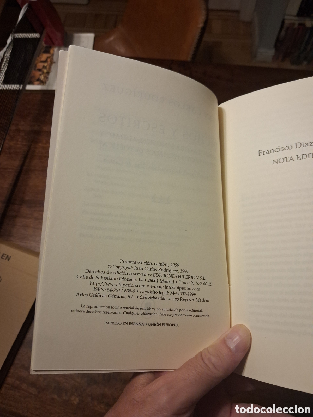 Libros de segunda mano: Dichos y escritos, Juan Carlos Rodr&iacute;guez - Foto 2