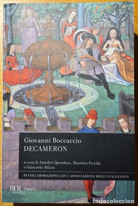 Libros de segunda mano: Decameron, Giovanni Boccaccio, BUR Rizzoli, Classici, Italiano, A. Quondam, M. Fiorilla, G. Alfano