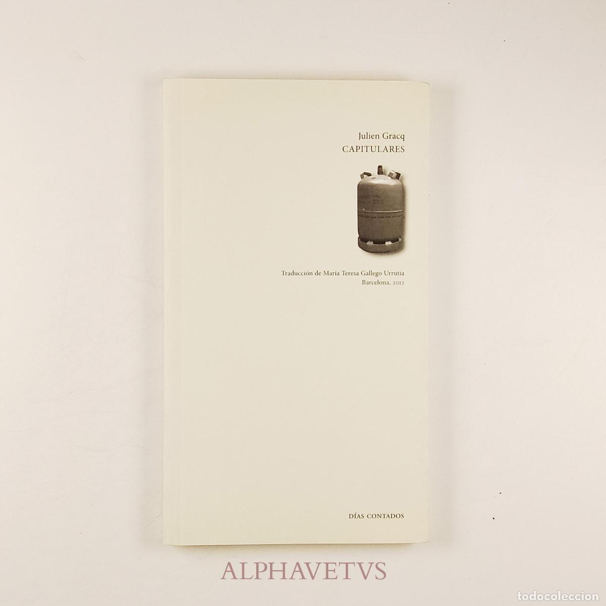 Second hand books: CAPITULARES (LETTRINES) - Gracq, Julien
