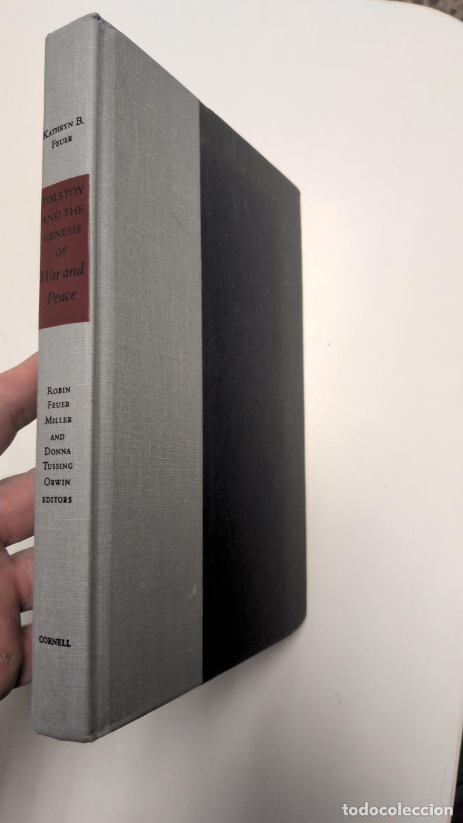 Libros de segunda mano: Tolstoy and the Genesis of War and Peace - Feuer, Kathryn B
