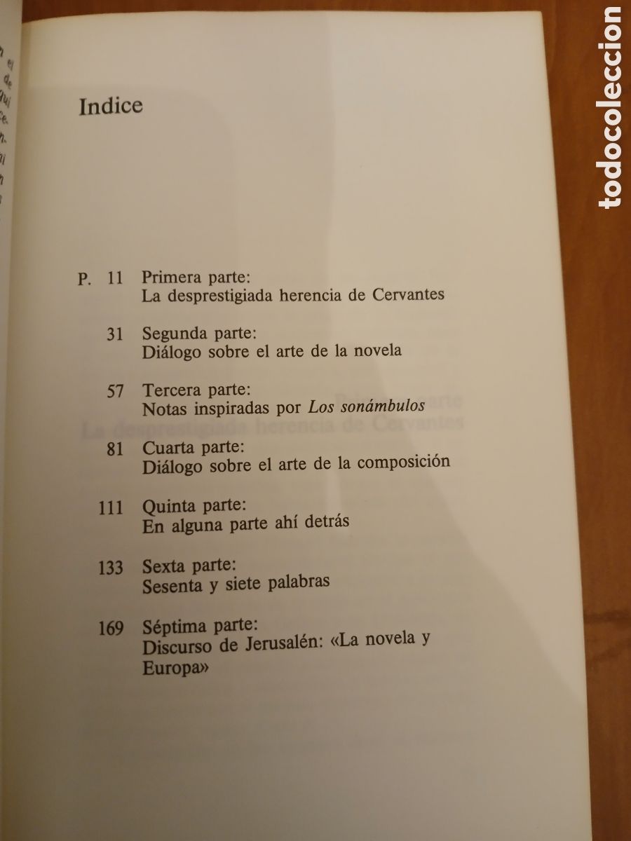 Libros de segunda mano: El arte de la novela. Milan Kundera. - Foto 4