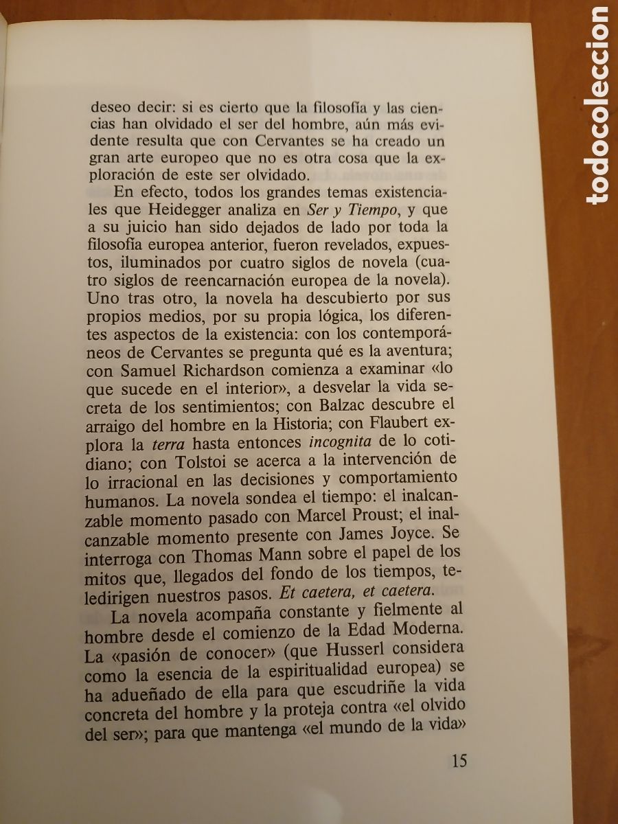 Libros de segunda mano: El arte de la novela. Milan Kundera. - Foto 5