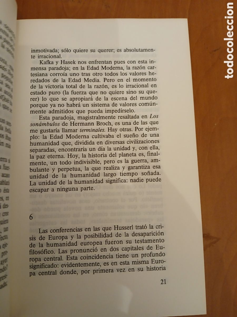 Libros de segunda mano: El arte de la novela. Milan Kundera. - Foto 6