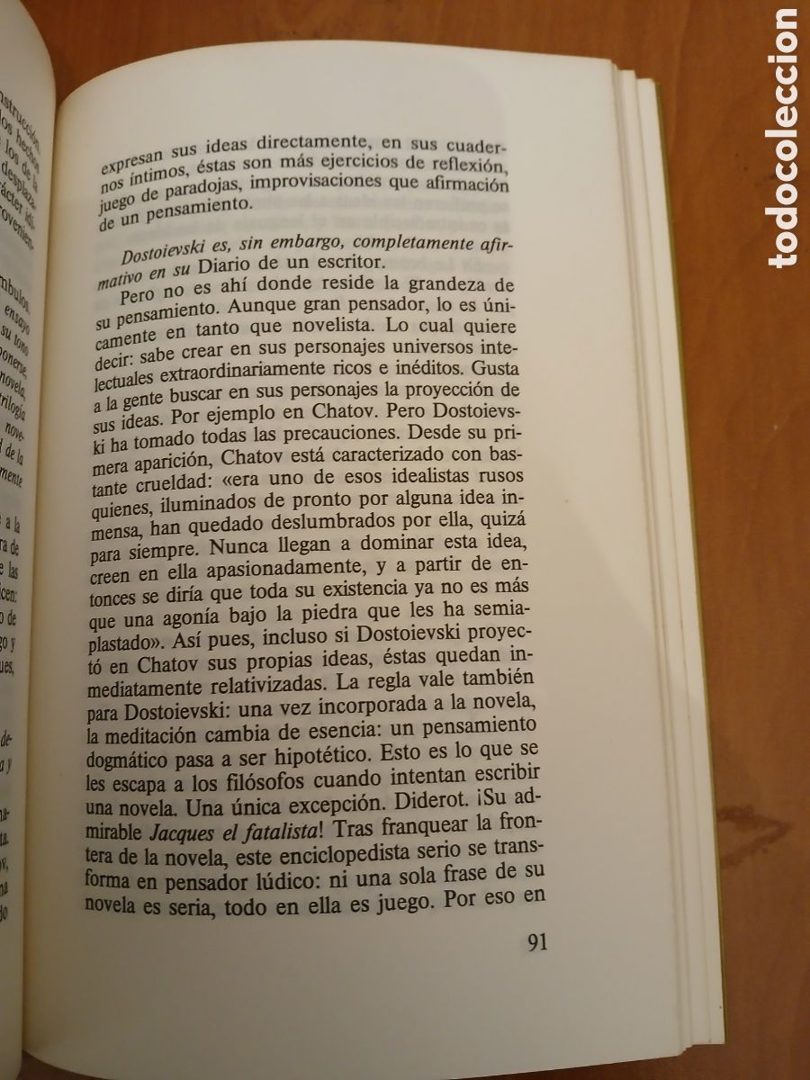Libros de segunda mano: El arte de la novela. Milan Kundera. - Foto 10