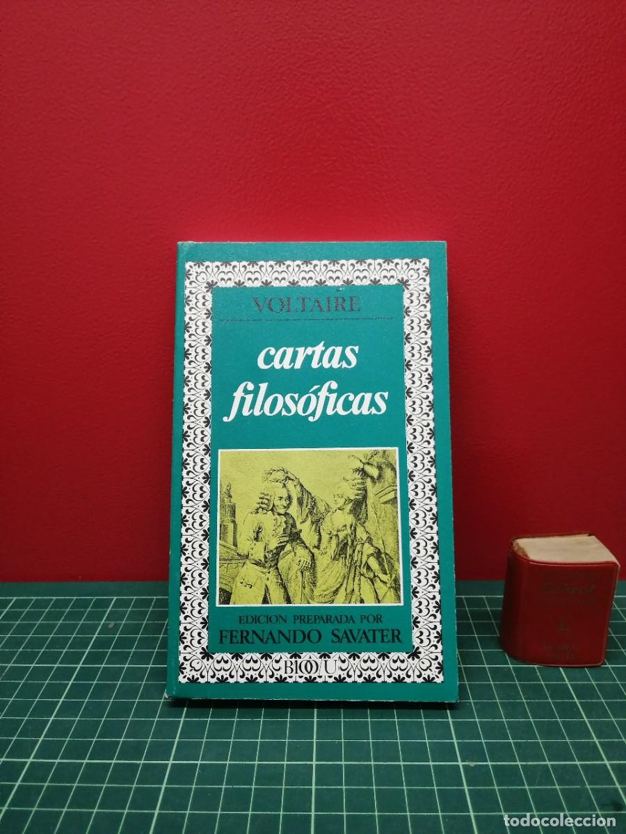 Libros de segunda mano: Cartas filos&oacute;ficas - Voltaire. Edici&oacute;n preparada por Fernando Savater
