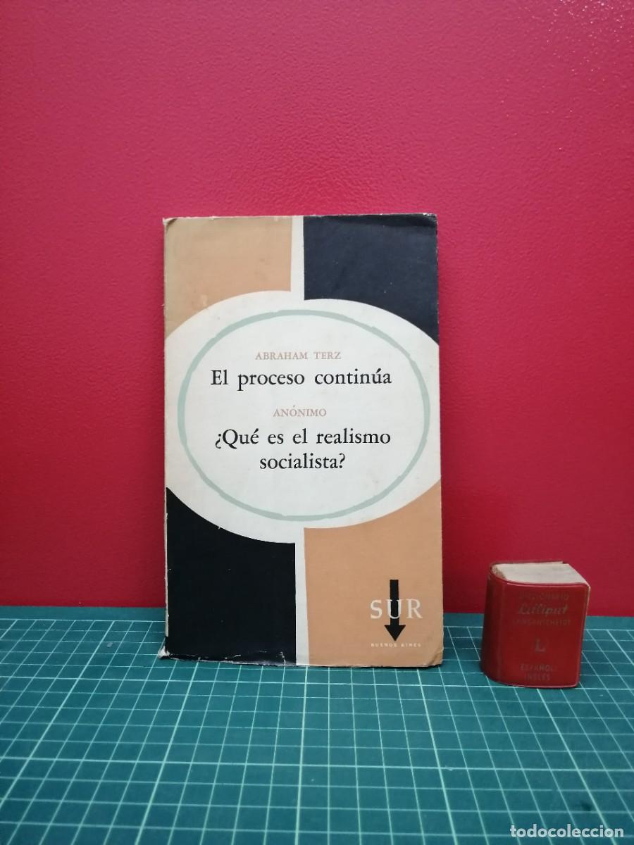 Libros de segunda mano: El proceso contin&uacute;a / &iquest;Qu&eacute; es el realismo socialista? - Abraham Terz (Siniavski). Sur