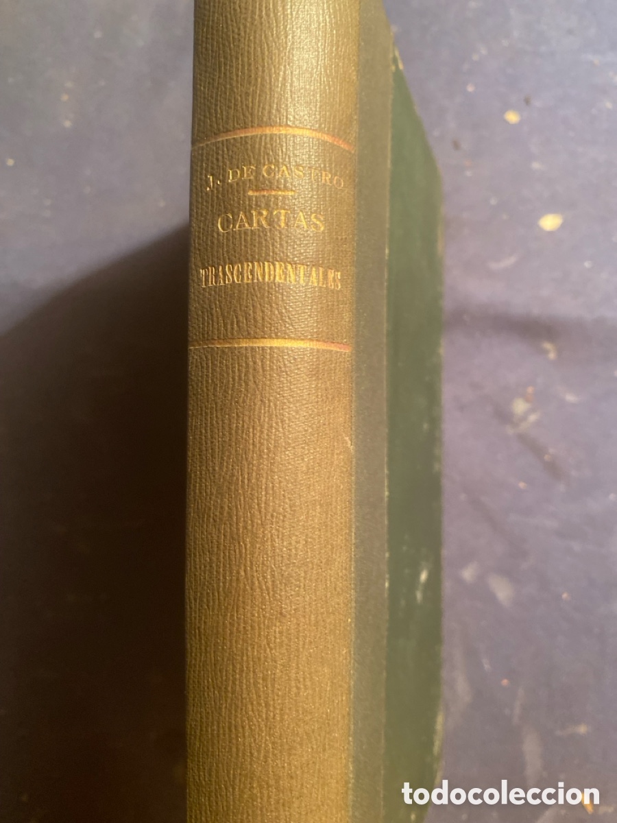 Libros de segunda mano: JOS&Eacute; CASTRO Y SERRANO: - CARTAS TRASCENDENTALES (primera y segunda serie) - 1887