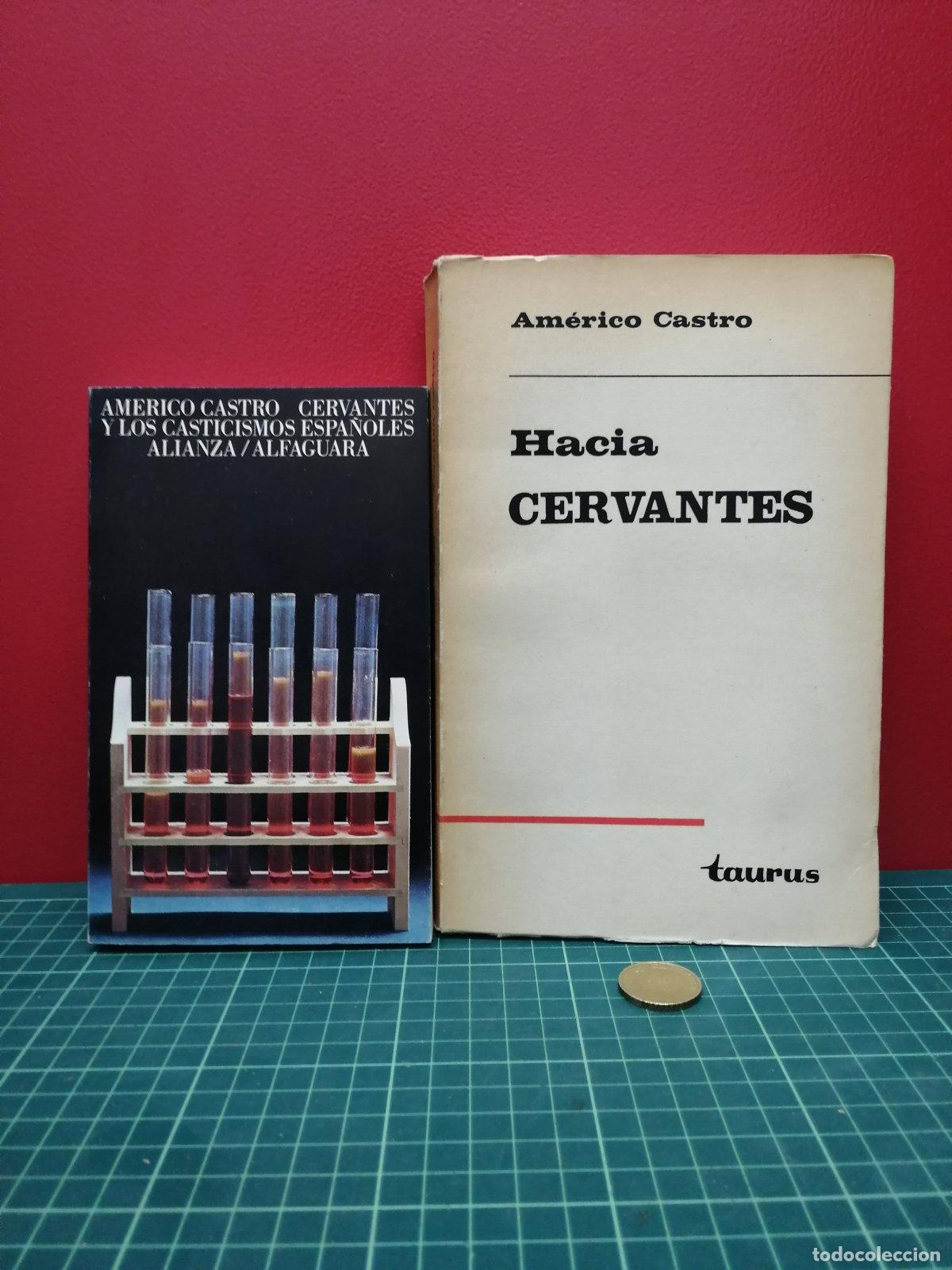 Libros de segunda mano: Cervantes y los casticismos espa&ntilde;oles - Am&eacute;rico Castro - Foto 2