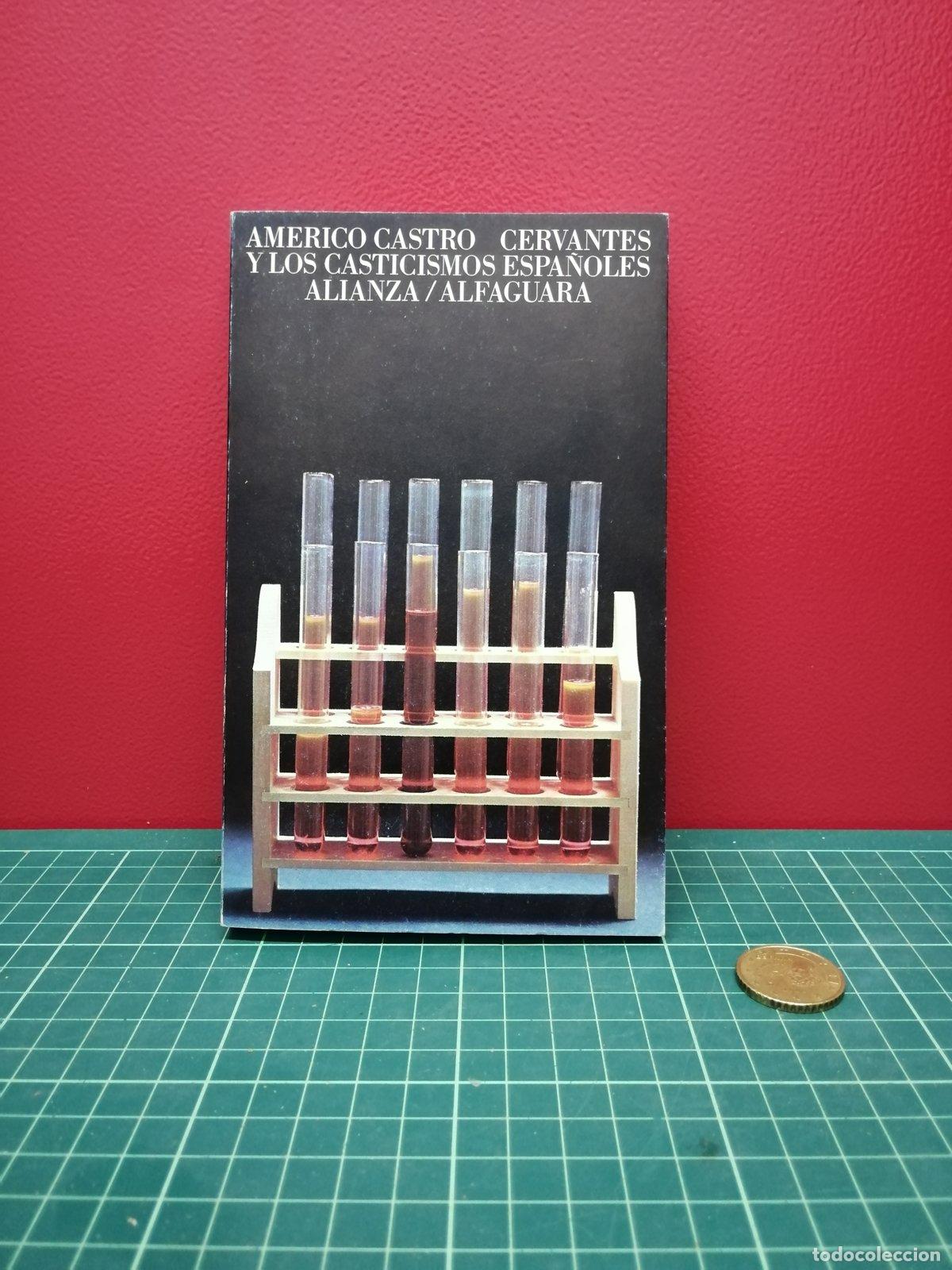 Libros de segunda mano: Cervantes y los casticismos espa&ntilde;oles - Am&eacute;rico Castro - Foto 1