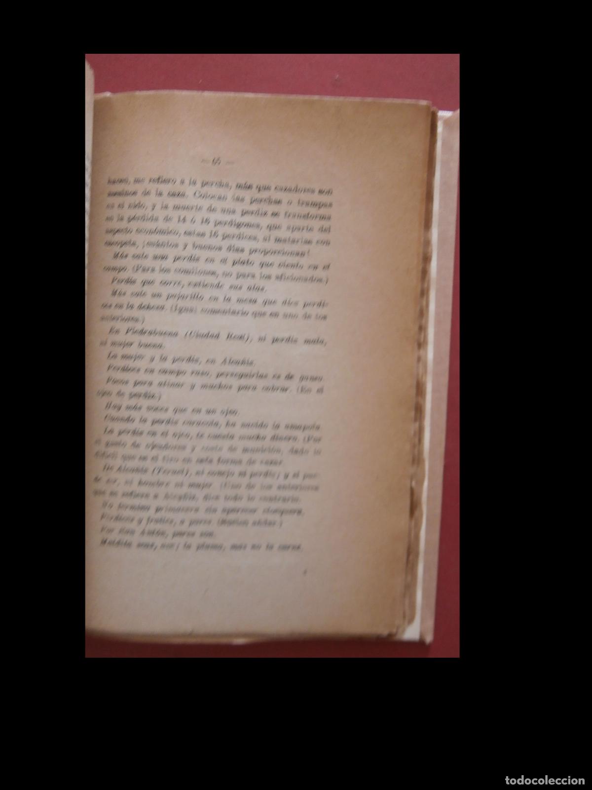 Libros de segunda mano: Mas de Setecientos refranes de caza. Jose Jara Ortega - Foto 3