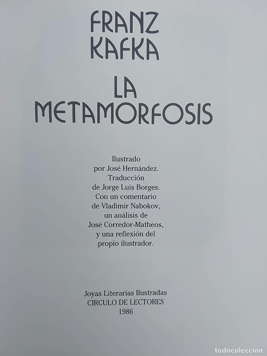 Libros de segunda mano: LA METAMORFOSIS - KAFKA - Foto 2