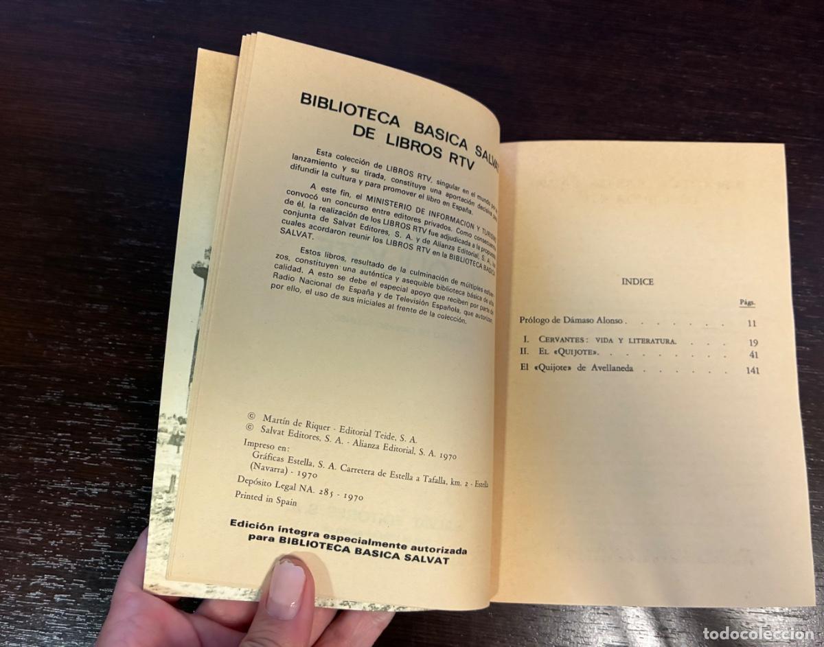 Libros de segunda mano: Aproximaci&oacute;n al Quijote - Mart&iacute;n de Riquer - Foto 4