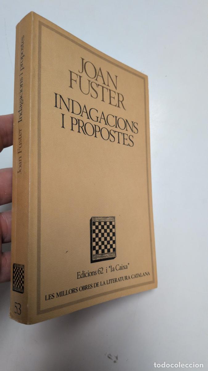 Libros de segunda mano: Indagacions i propostes - Fuster, Joan