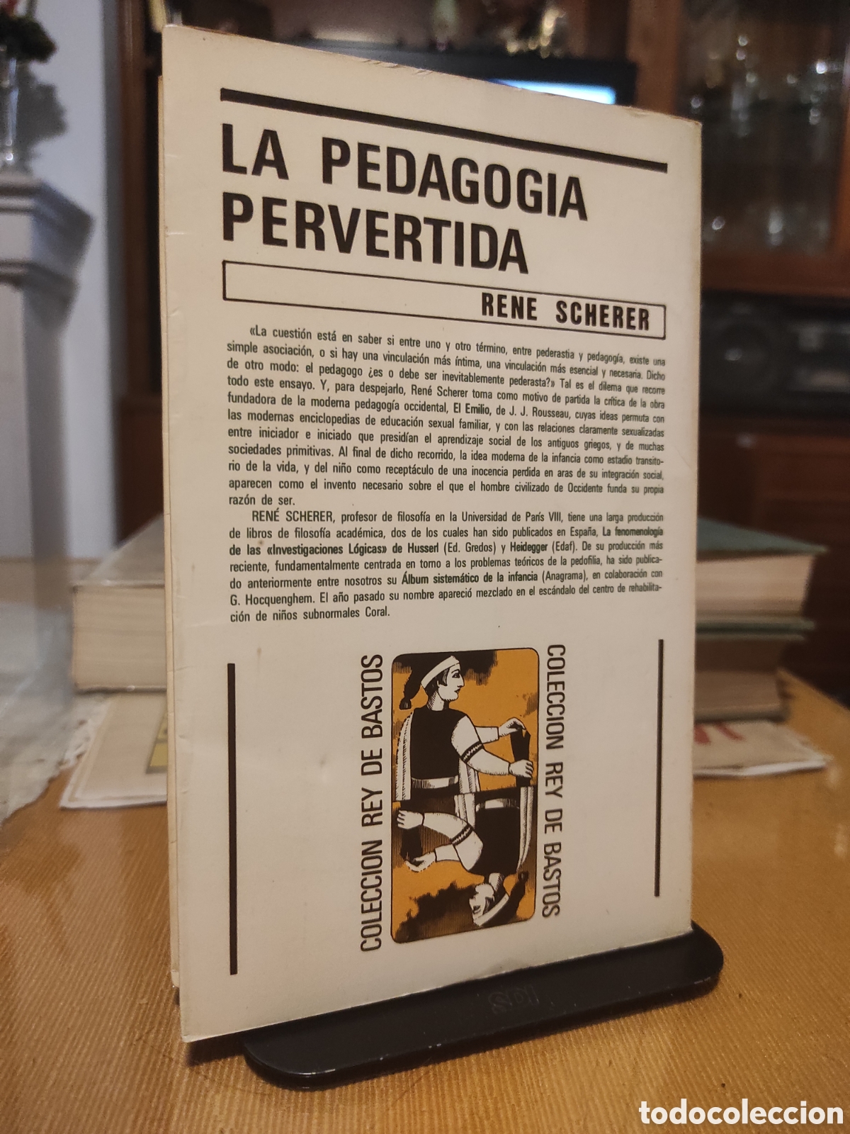 Libros de segunda mano: Rene Scherer - La pedagogia pervertida. Subrayado (PEDIDO MINIMO 10&euro;) - Foto 2