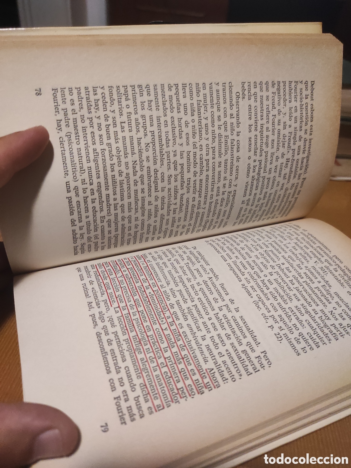 Libros de segunda mano: Rene Scherer - La pedagogia pervertida. Subrayado (PEDIDO MINIMO 10&euro;) - Foto 3