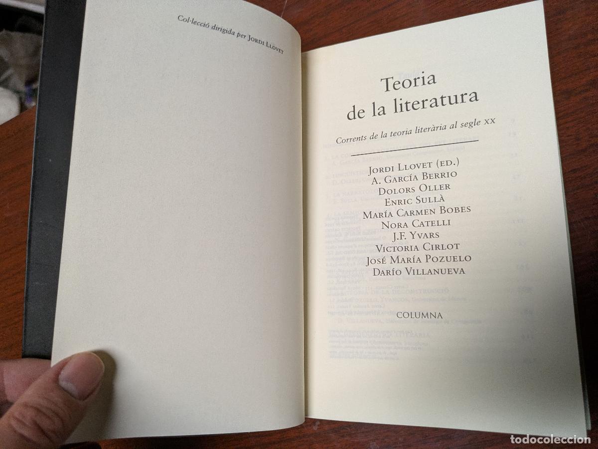 Libros de segunda mano: teoria de la literatura -columna - Foto 4