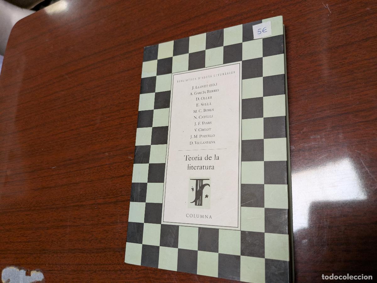 Libros de segunda mano: teoria de la literatura -columna