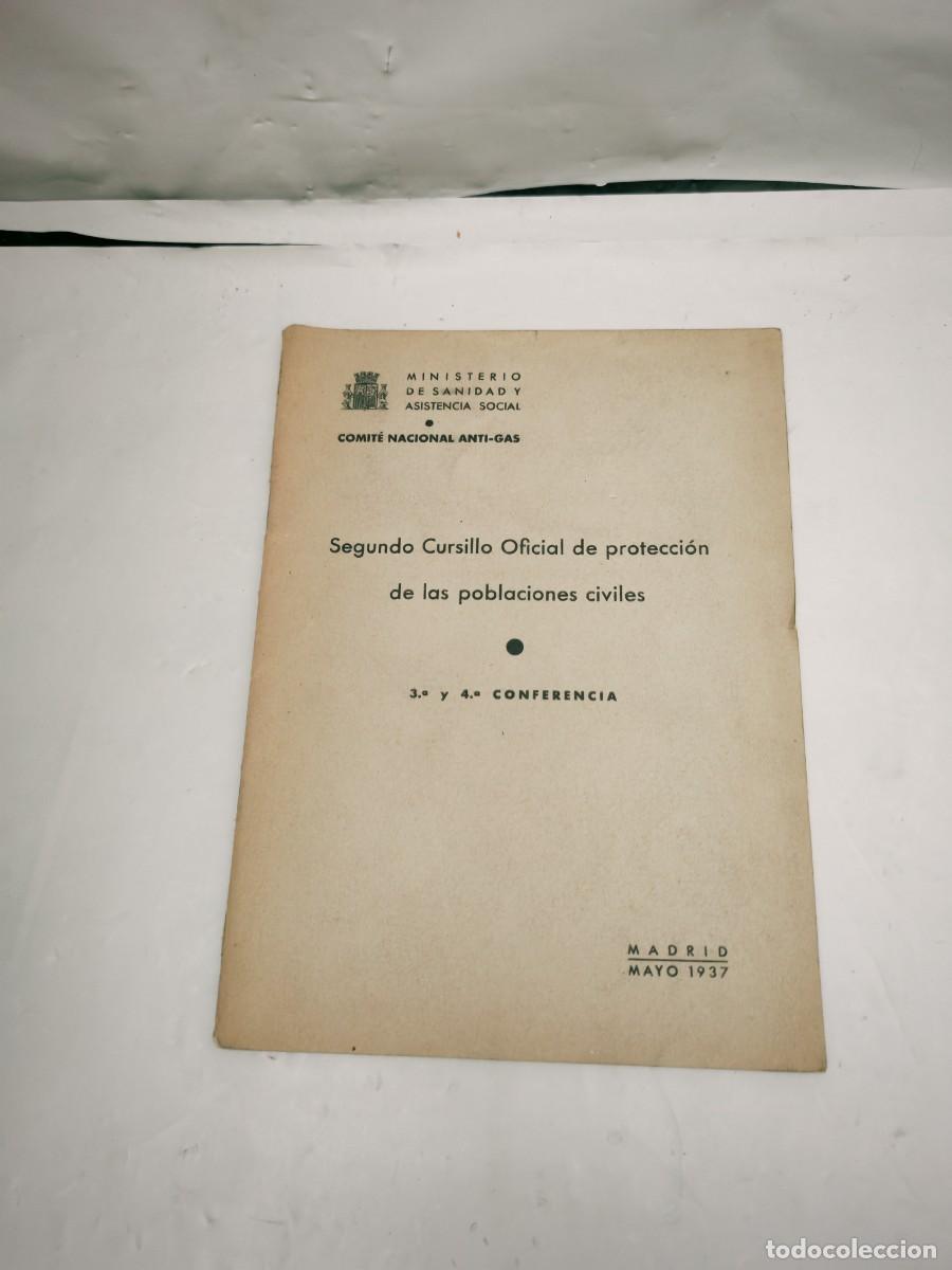 Gebrauchte B&uuml;cher: Comit&eacute; Nacional Antig&aacute;s: Segundo Cursillo Oficial de protecci&oacute;n de las poblaciones civiles