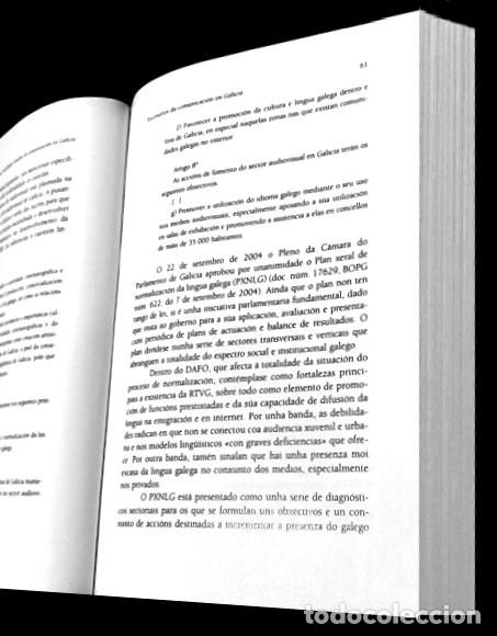 Libros de segunda mano: LINGUA SOCIEDADE E MEDIOS DE COMUNICACION EN GALICIA. - Foto 3