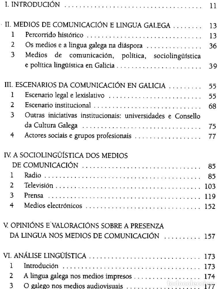 Libros de segunda mano: LINGUA SOCIEDADE E MEDIOS DE COMUNICACION EN GALICIA. - Foto 10