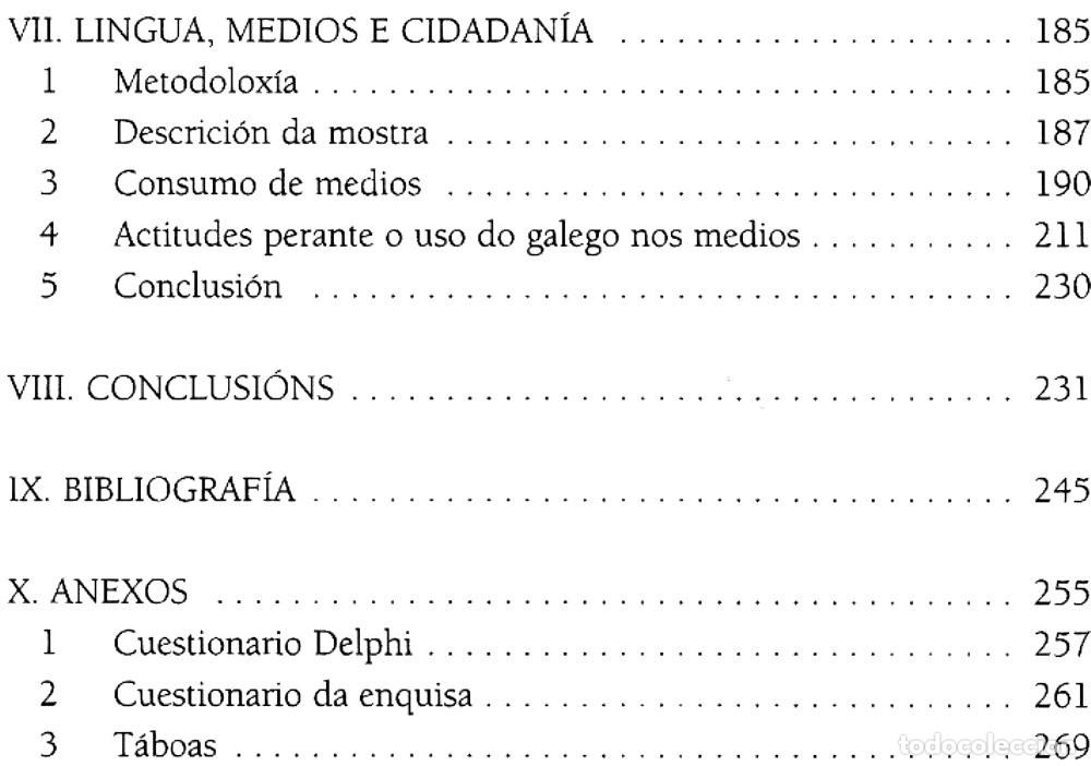 Libros de segunda mano: LINGUA SOCIEDADE E MEDIOS DE COMUNICACION EN GALICIA. - Foto 11
