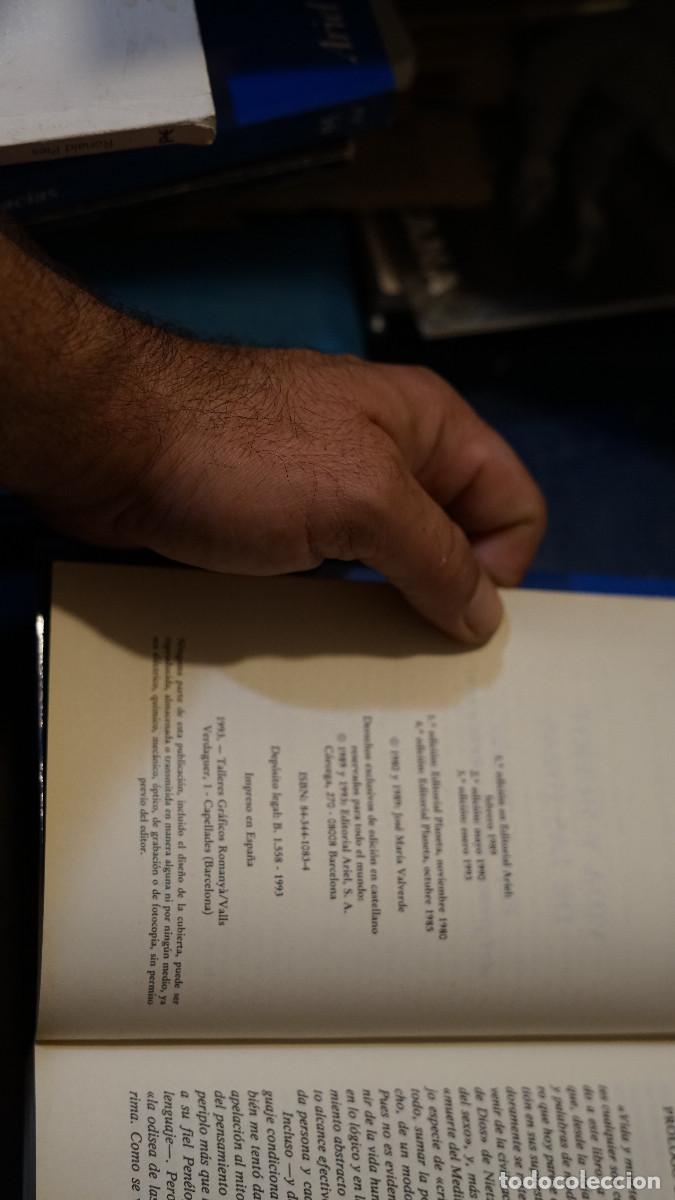 Libros de segunda mano: Jos&eacute; Maria Valverde - Vida y muerte de las ideas - Foto 2