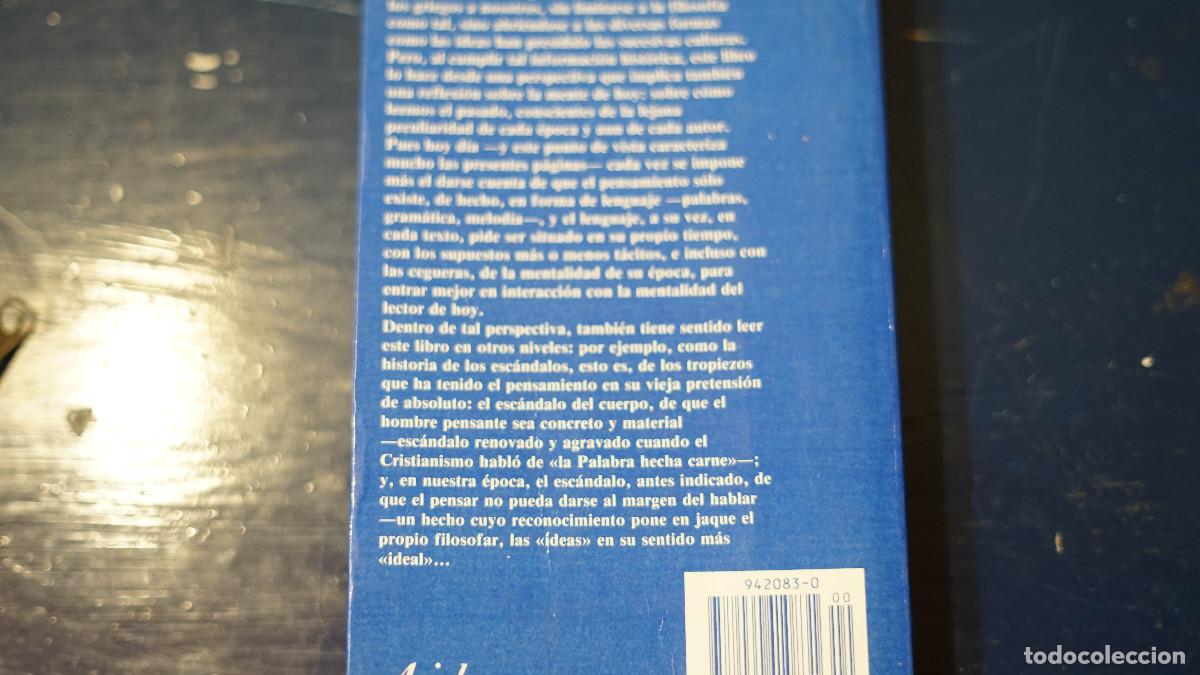 Libros de segunda mano: Jos&eacute; Maria Valverde - Vida y muerte de las ideas - Foto 3