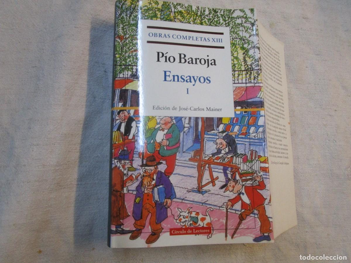 Libros de segunda mano: PIO BAROJA - OBRAS COMPLETAS TOMO XIII / ENSAYOS I - EDI CIRCULO LECTORES 1999 - 972PP TAPA DURA. +
