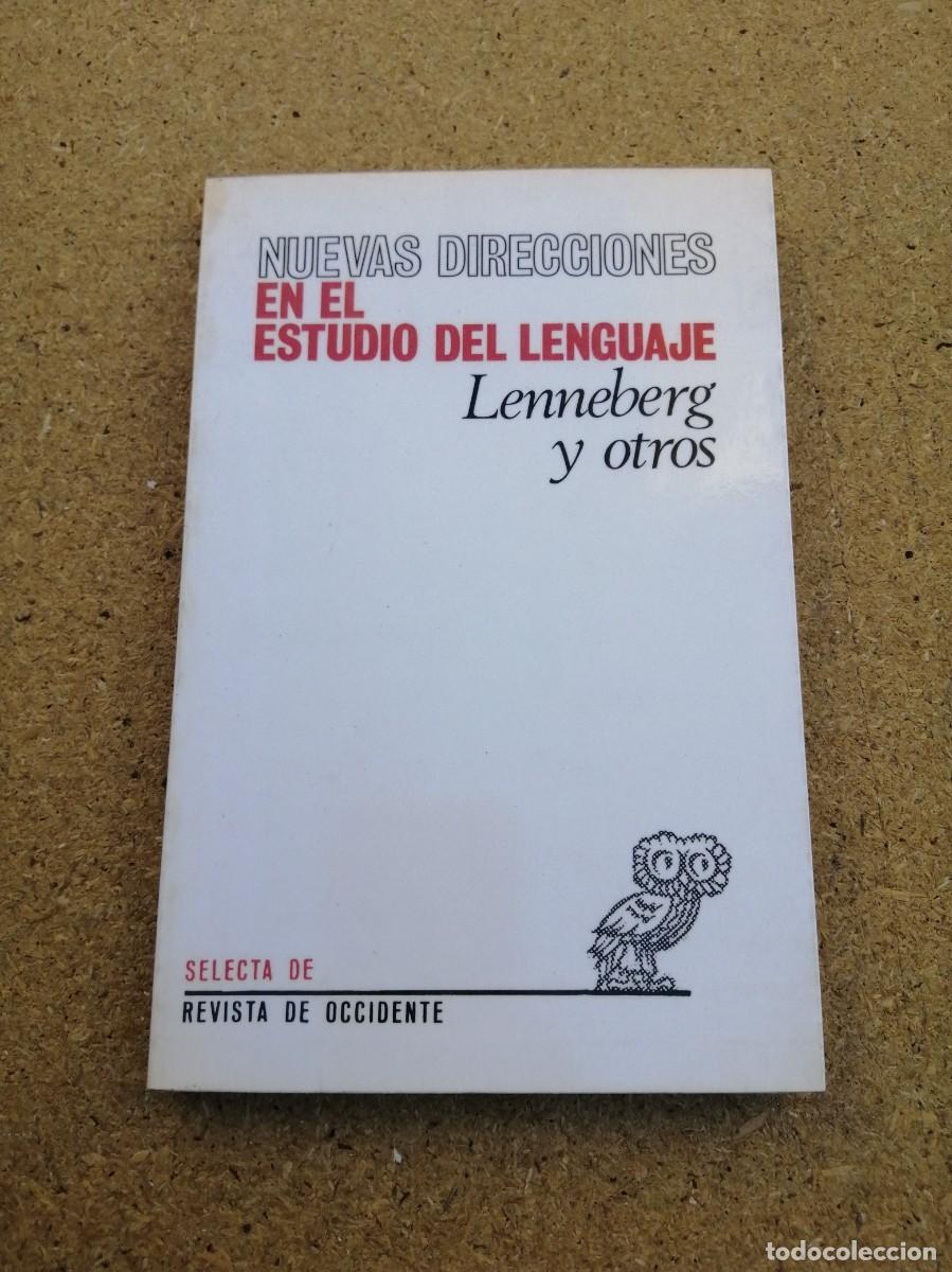 Libros de segunda mano: NUEVAS DIRECCIONES EN EL ESTUDIO DEL LENGUAJE (LENNENBERG Y OTROS) - Foto 1