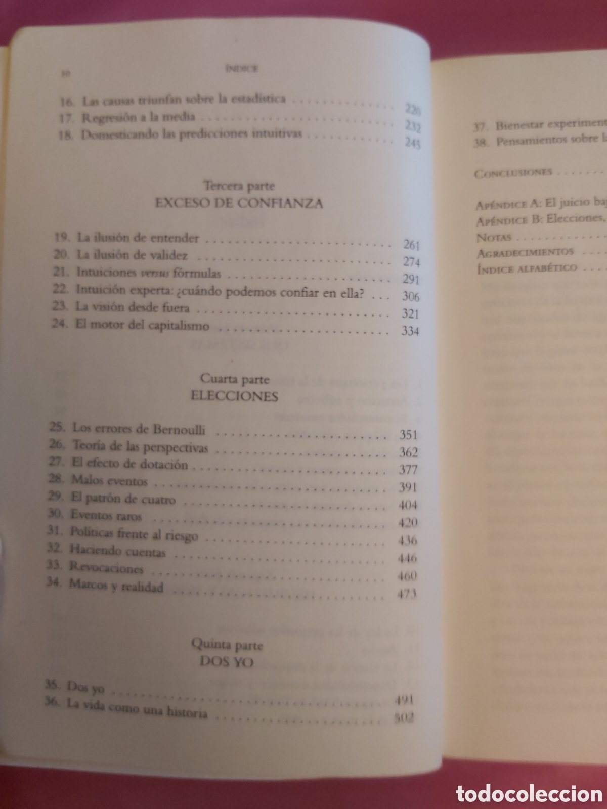 Libros de segunda mano: PENSAR RAPIDO PENSAR DESPACIO DANIEL KAHNEMAN DEBOLSILLO 2018 - Foto 6