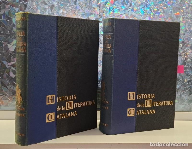 Libros de segunda mano: Hist&ograve;ria de la Literatura Catalana - Mart&iacute; de Riquer i Morera - Edicions Ariel - Vol: 1 y 2