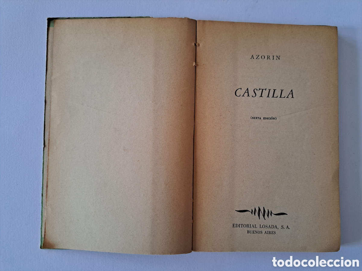 Libros de segunda mano: CASTILLA - AZORIN - ED. LOSADA, 1965, 6&ordf; EDICION - Foto 5