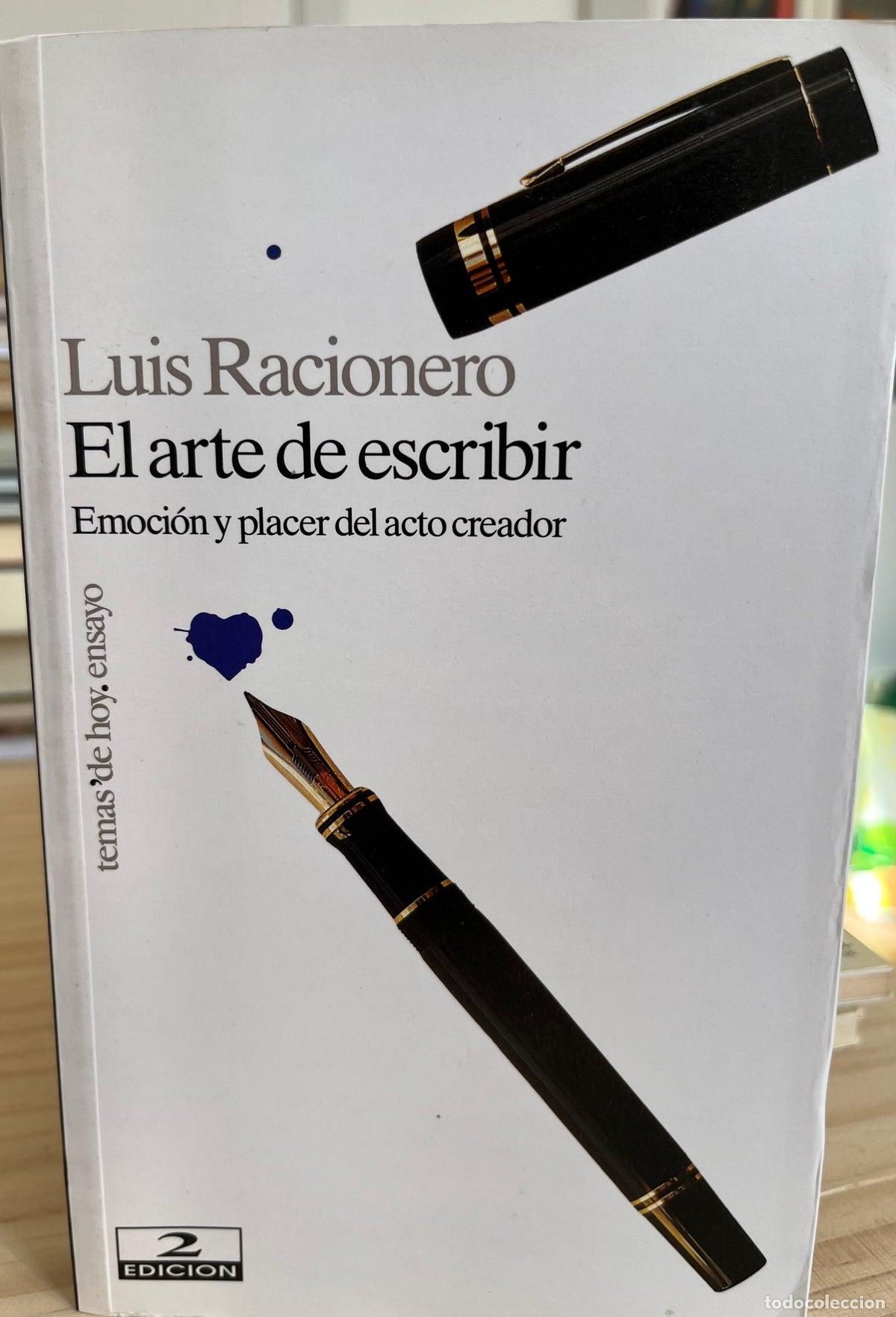 Libros de segunda mano: El Arte De Escribir - Luis Racionero
