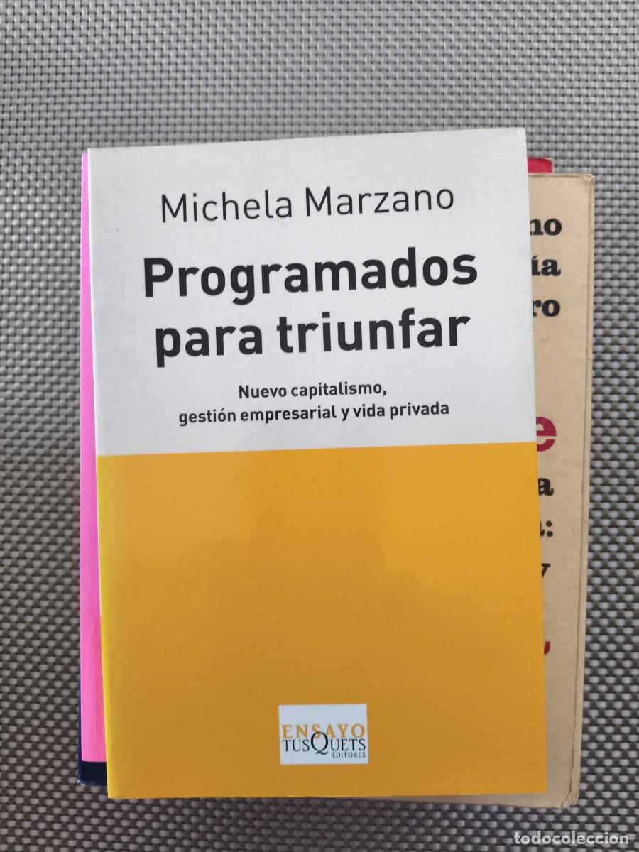 Libros de segunda mano: MICHELA MARZANO &ndash; PROGRAMADOS PARA TRIUNFAR &ndash; TUSQUETS - Foto 1