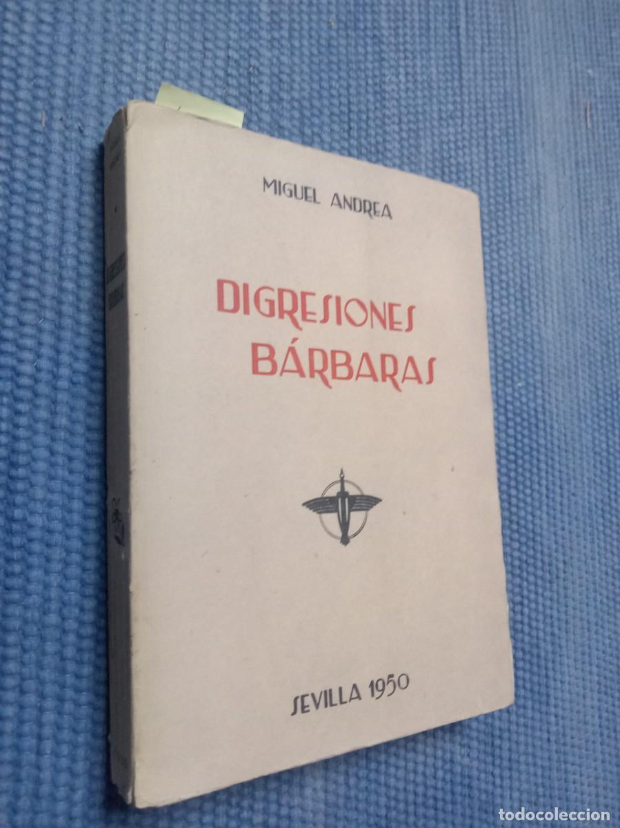 Libros de segunda mano: Digresiones b&aacute;rbaras