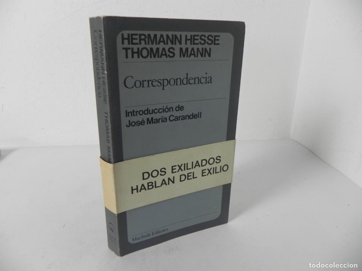 Gebrauchte B&uuml;cher: HERMANN HESSE/THOMAS MANN (CORRESPONDENCIA) MUCHNIK EDITORES-1977