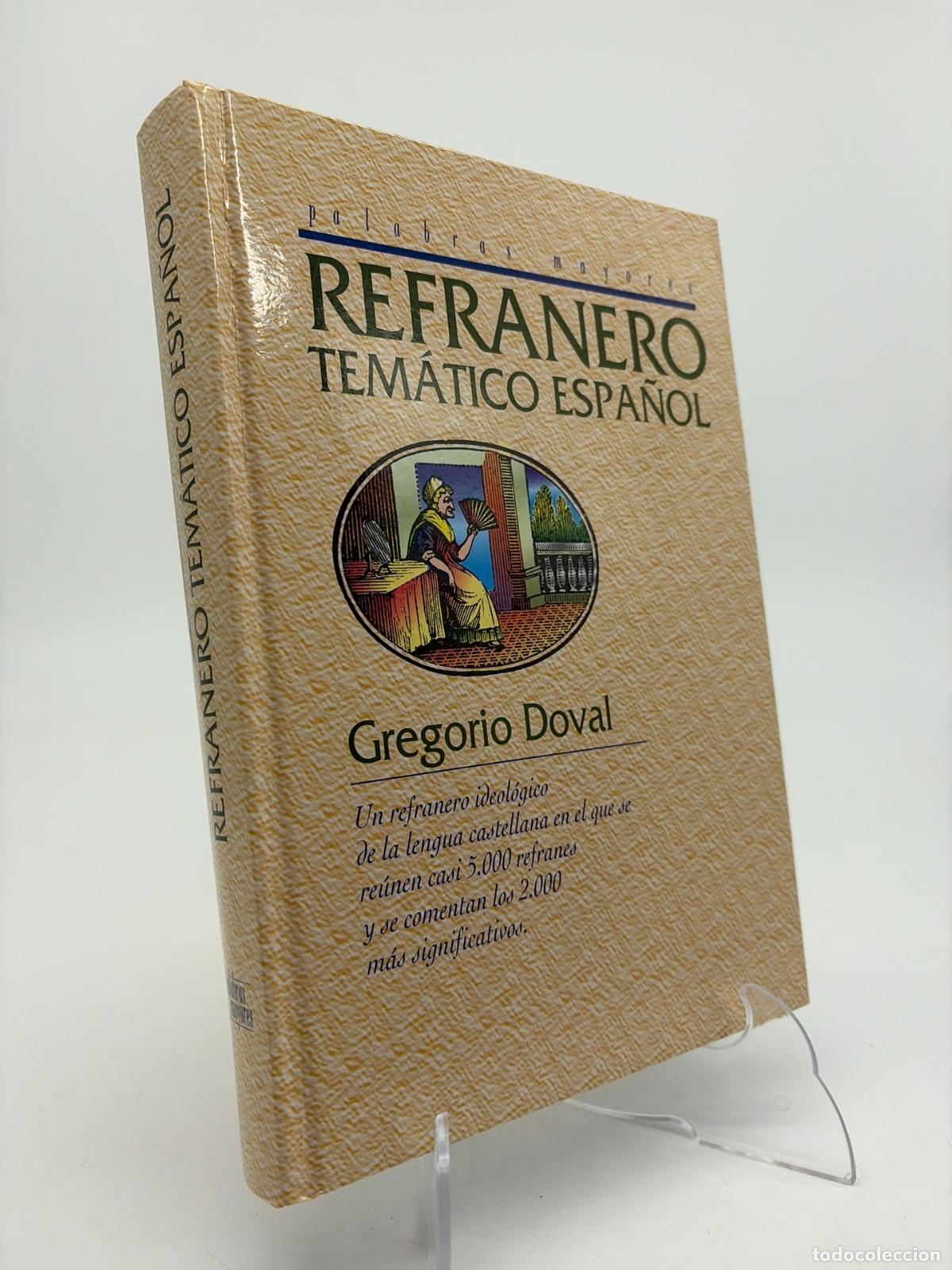 Libros de segunda mano: Refranero tem&aacute;tico espa&ntilde;ol | Gregorio Doval | Alba Libros | 2010 - Foto 1