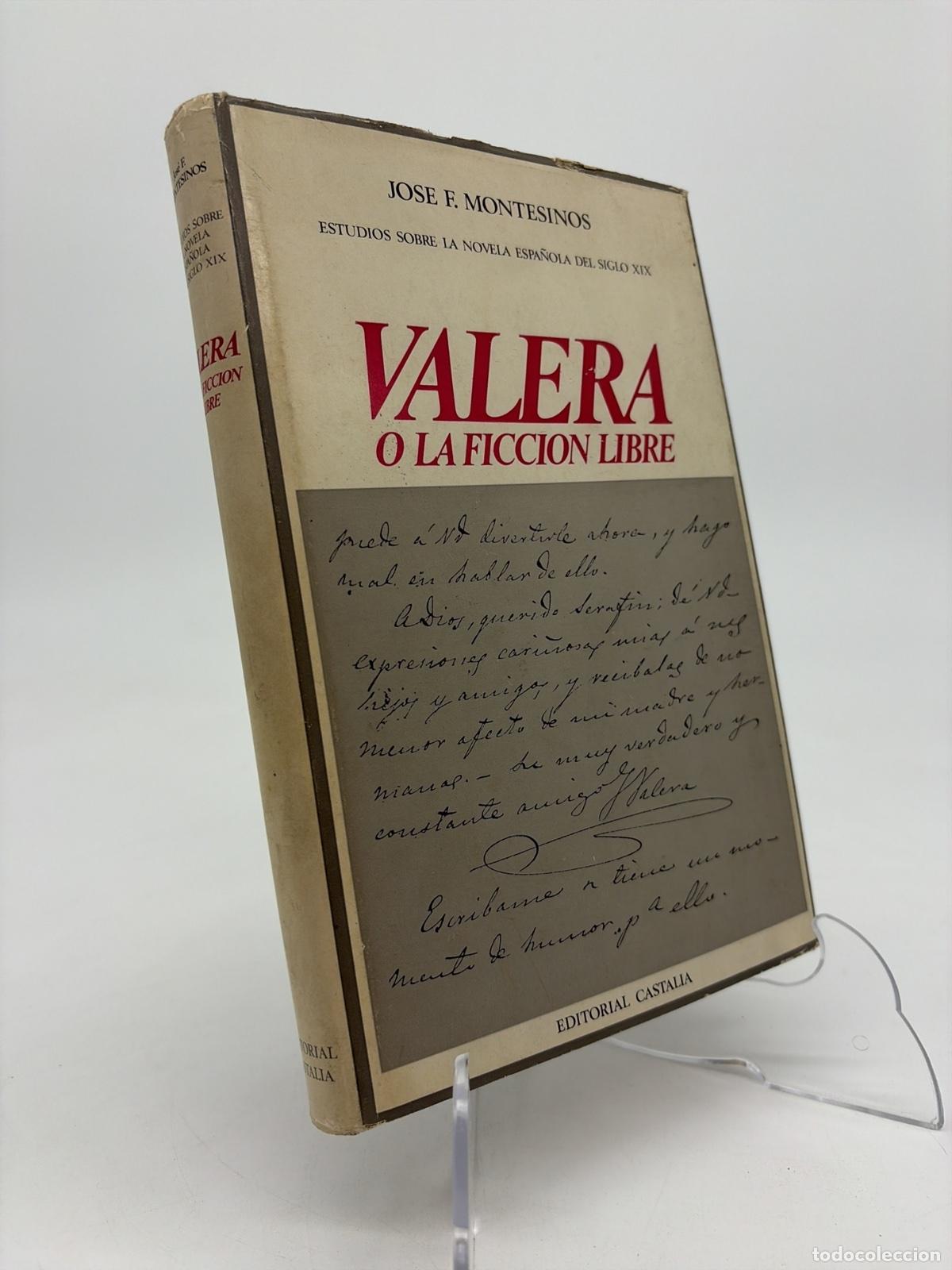 Livros em segunda m&atilde;o: Valera o la ficcion libre | Jose F Montesinos | Castalia